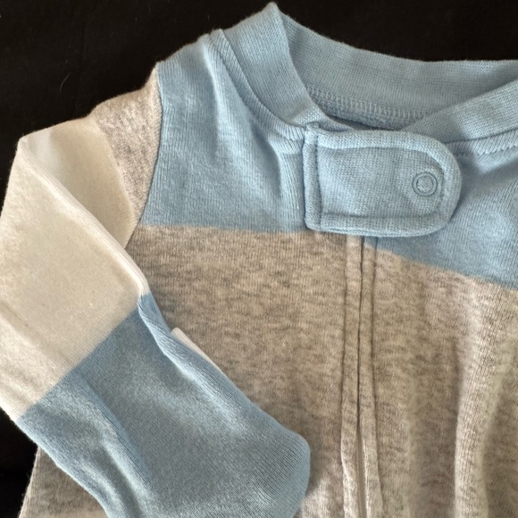 The Honest Company Milk and Cookies Kids Footies - Picture 3 of 5